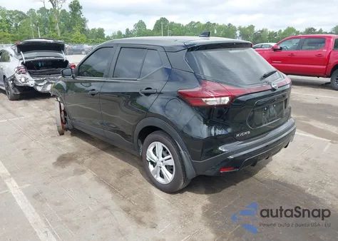 2024 Nissan Kicks S Xtronic Cvt z USA, uszkodzony, nr VIN 3N1CP5BV2RL552911